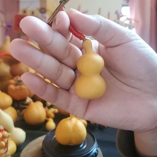 笙箫葫芦记精品葫芦—19车—揣兜小八宝带财包