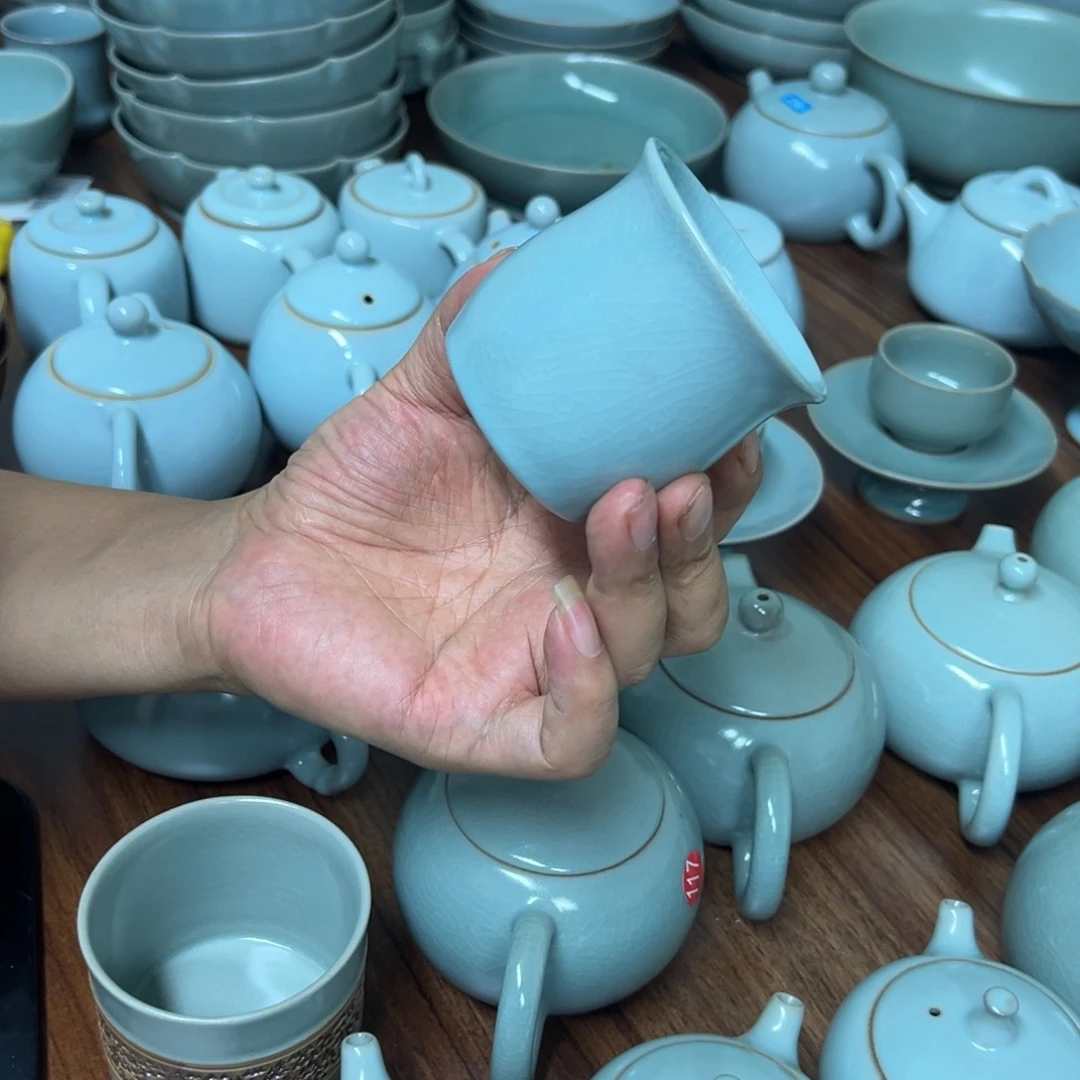 瓷片原产地原矿釉汝瓷