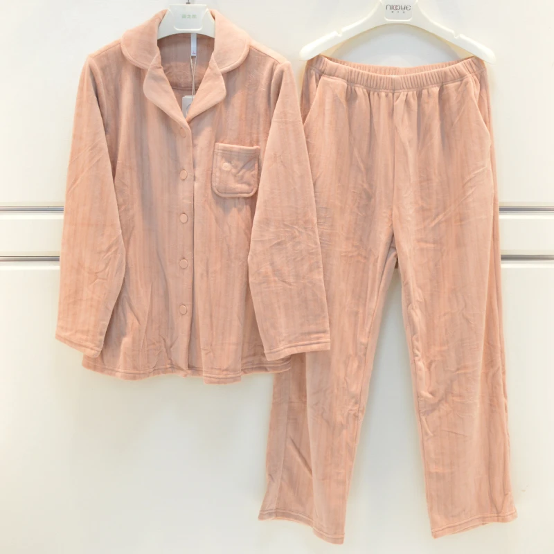 安之伴睡衣秋冬情侣家居服12431320626 12431310626