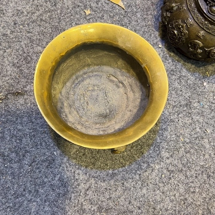 感***你黄铜摆件，文房工艺品摆件