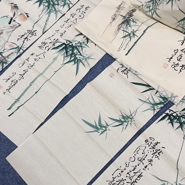 国画纯手绘国画作品