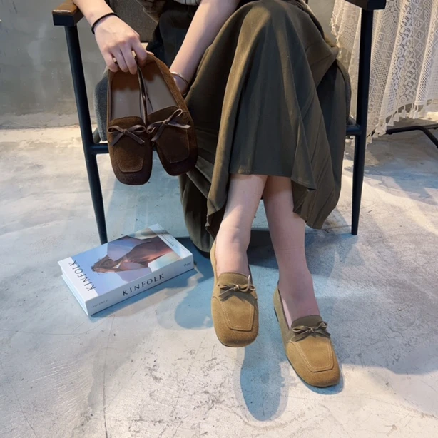 （再见时光）国风DIY休闲手工鞋