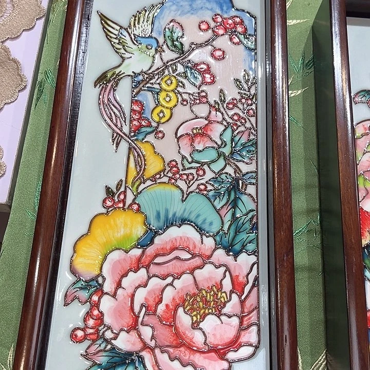 瓷板画瓷板画艺术作品