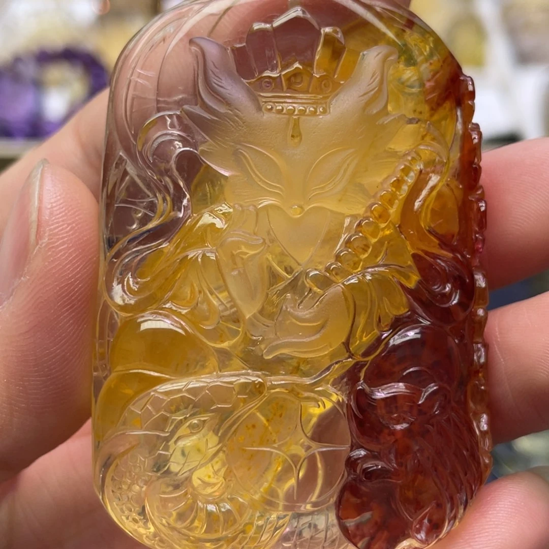 水晶颈饰未镶嵌定制