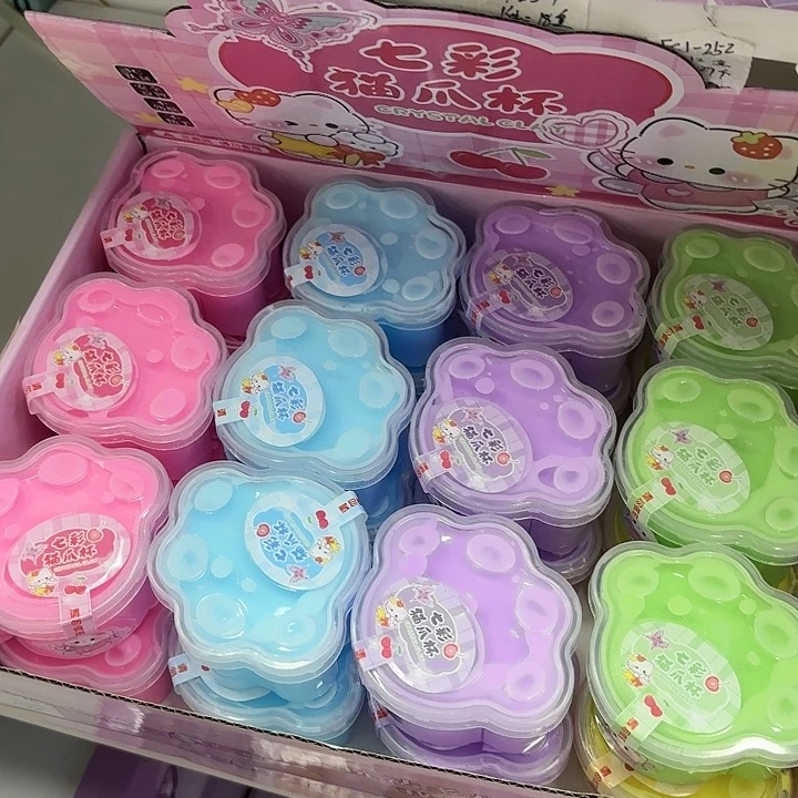 二十四个装七彩猫爪杯