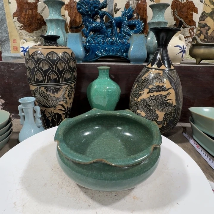 茶盏手工制作陶瓷摆件