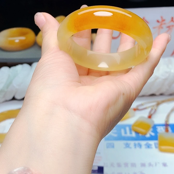 石英质玉手镯未镶嵌53-54