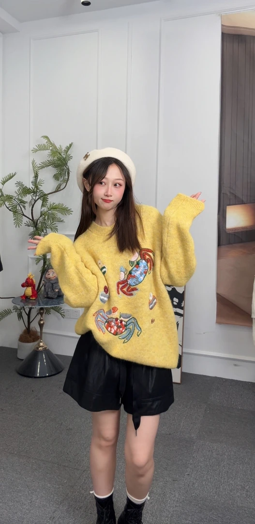 【壹壹专属】时尚休闲百搭宽松设计款上衣118