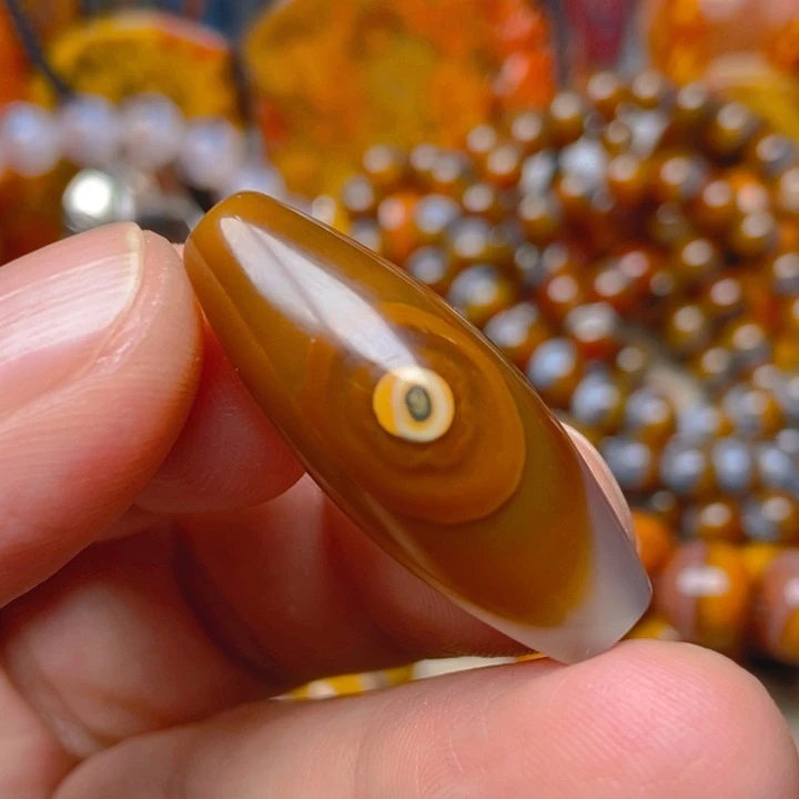 玛瑙/玉髓未镶嵌吊坠