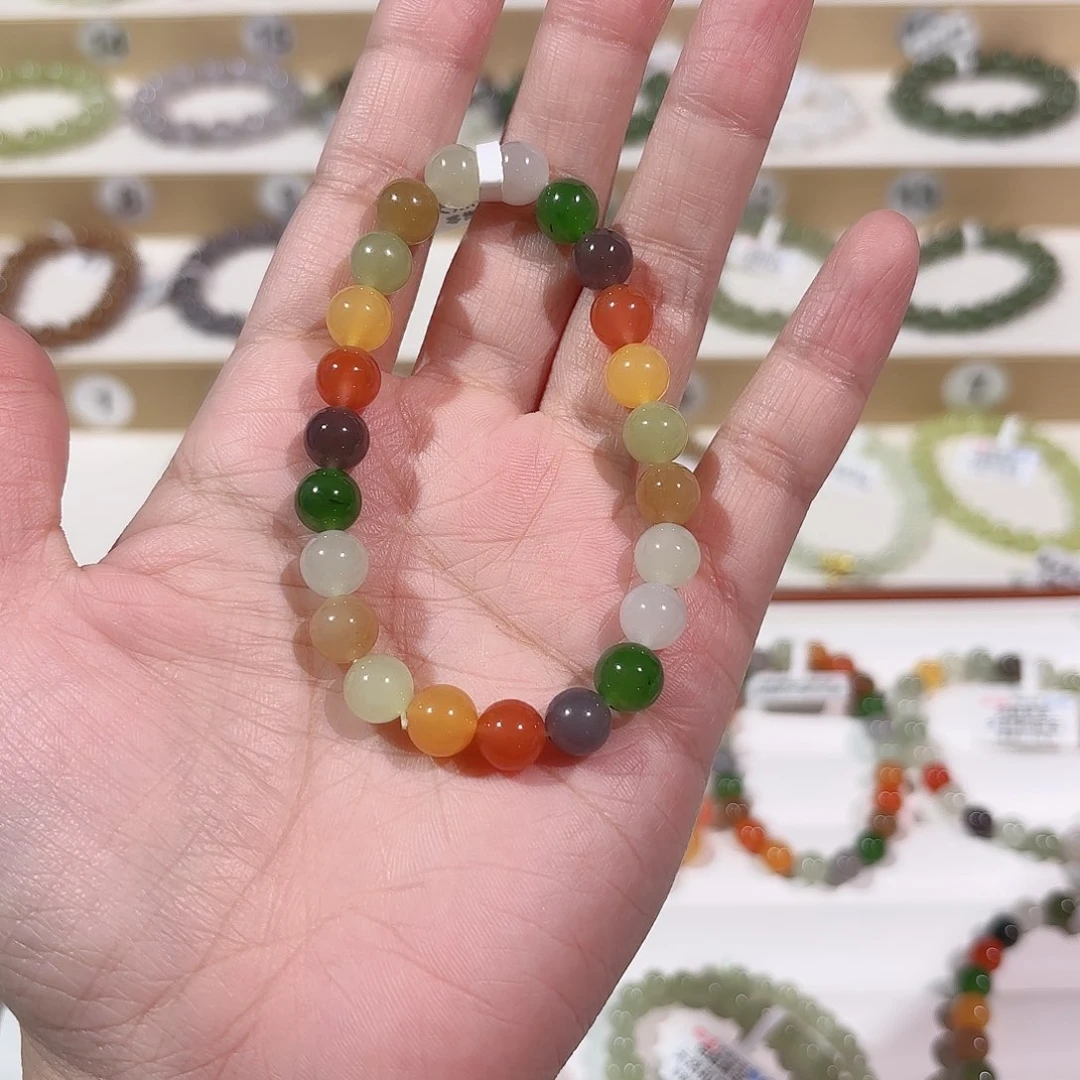 和田玉手链未镶嵌a