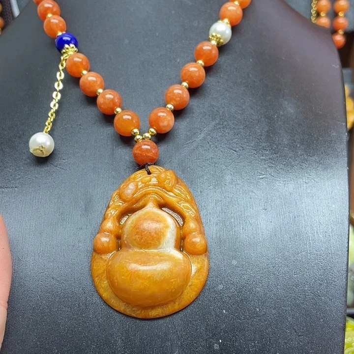 未镶嵌岫玉吊坠吊坠