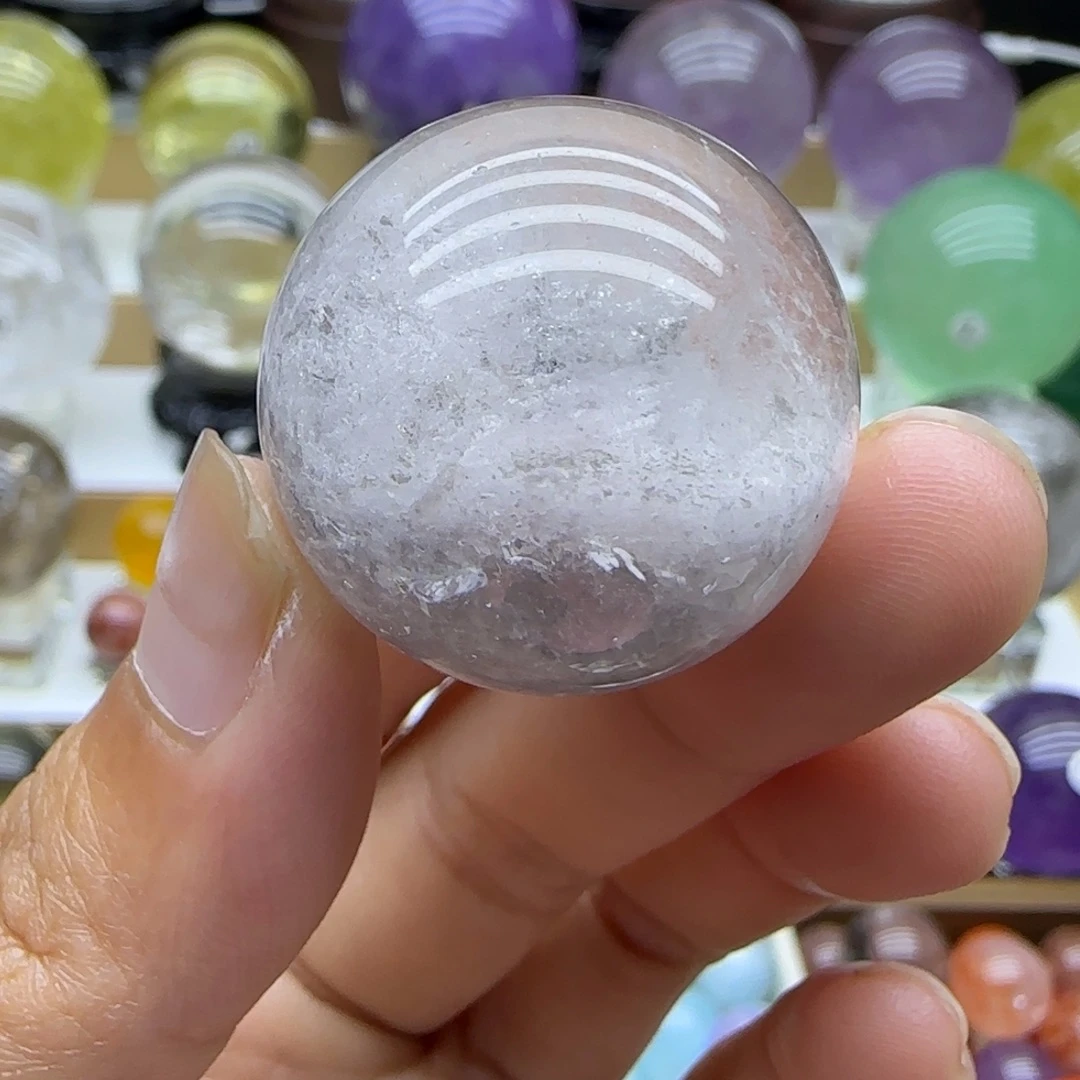 珠宝半成品水晶未镶嵌28.9mm