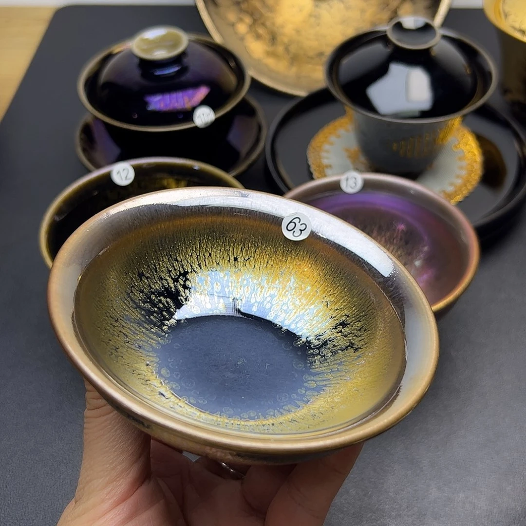 茶盏建窑建盏主人杯