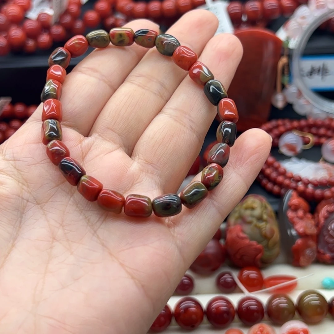 南红玛瑙未镶嵌配饰