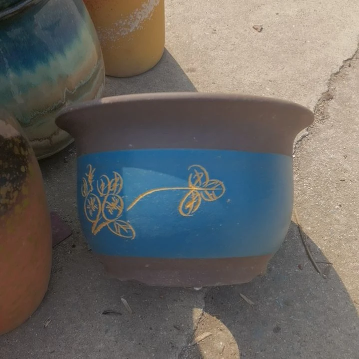 红陶口25高16瑕疵