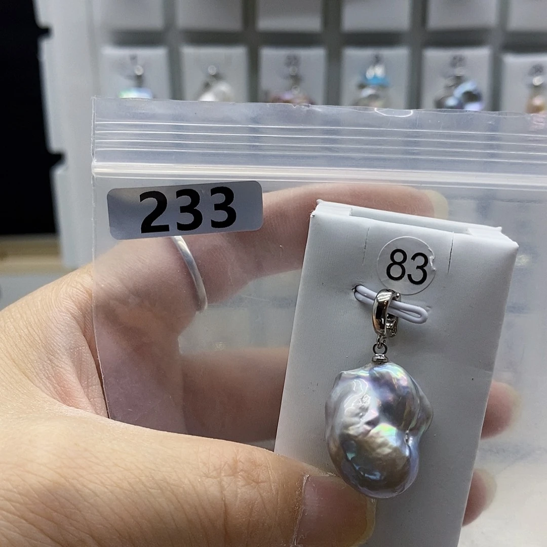 颈饰合金淡水珍珠