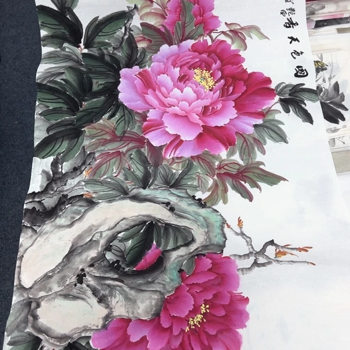 国画纯手绘作品欣赏图