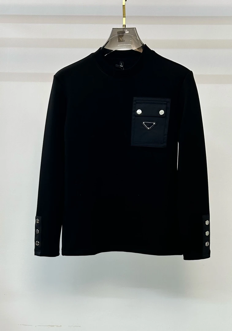 尊爵名品  男士秋冬新款轻奢欧货高品质圆领加绒卫衣 9D082