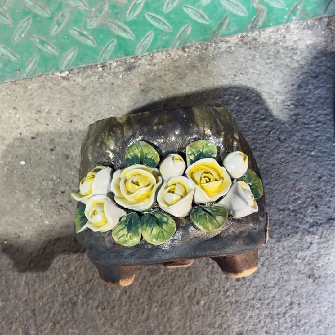 7 号陶然花器手工花盆