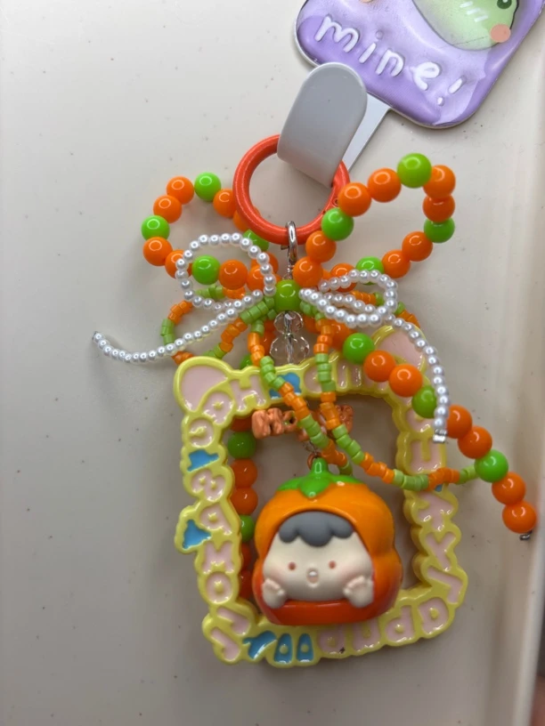 正版萌粒 手机链  包包链 钥匙扣原创设计