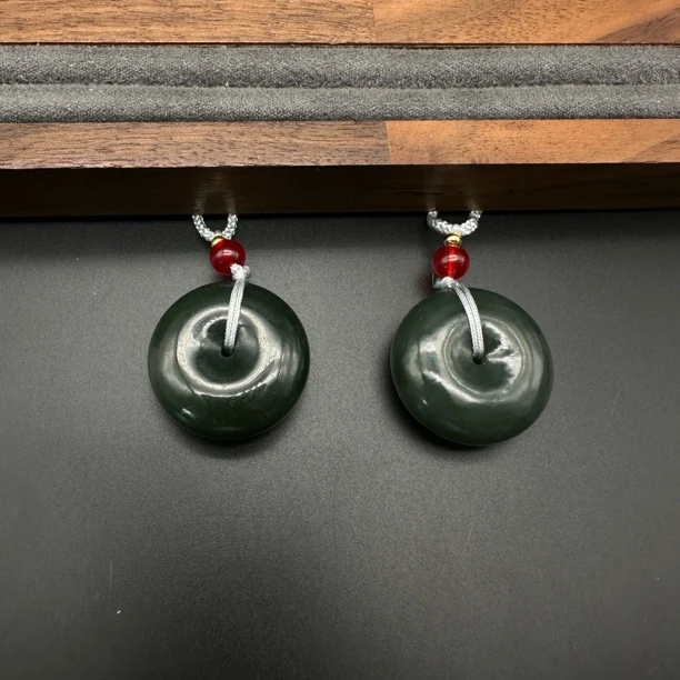 【牛牛严选】和田玉平安扣吊坠 多样性只发一件 XY/0185/Q