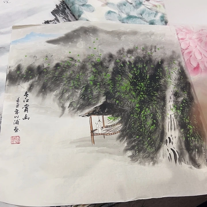 尚谷里商贸 画心一张