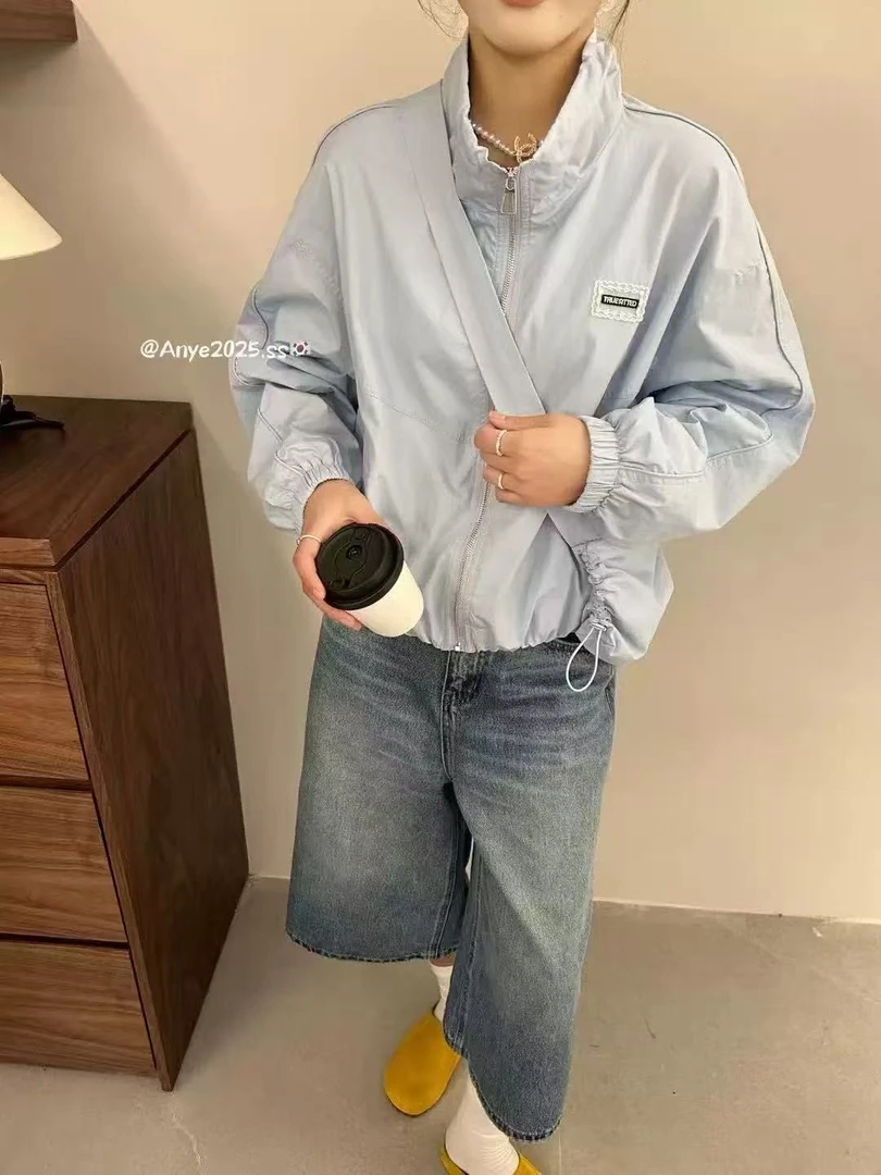 7729春款立领高级感外套