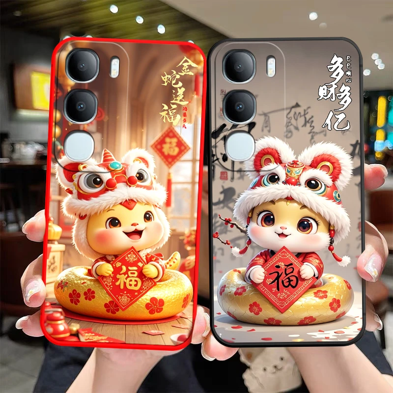 适用vivoy50 5g手机壳vlvoy50保护套V2443A可爱5G软胶VivoY5o男女