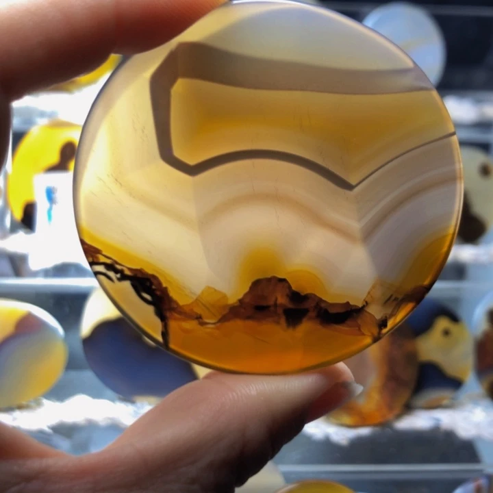 合金玛瑙/玉髓珠宝奇石33