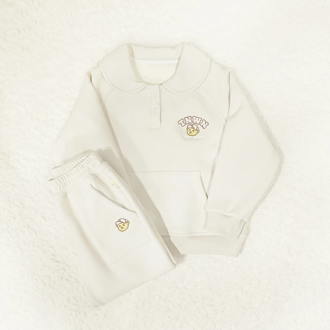 儿童两件套户外上衣裤子男女中小童TNWN运动套装E13