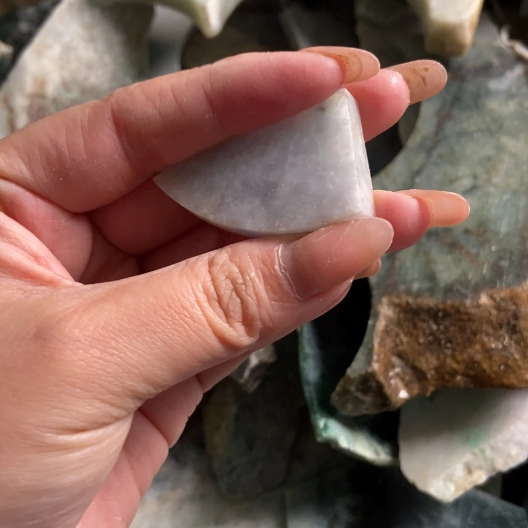 翡翠未镶嵌挂件天然翡翠