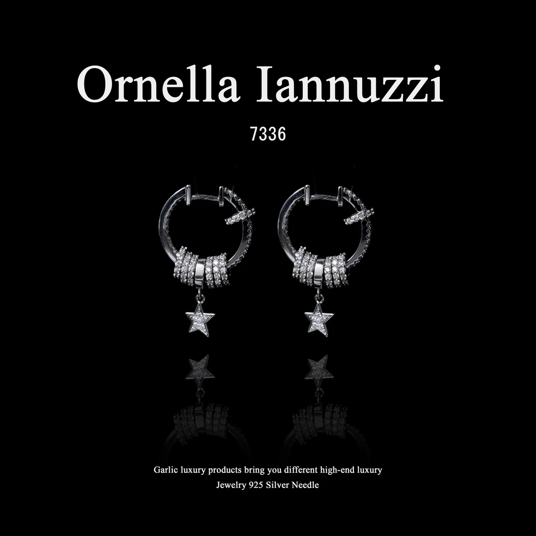 铜合金耳饰 Ornella Iannuzzi耳饰~7336