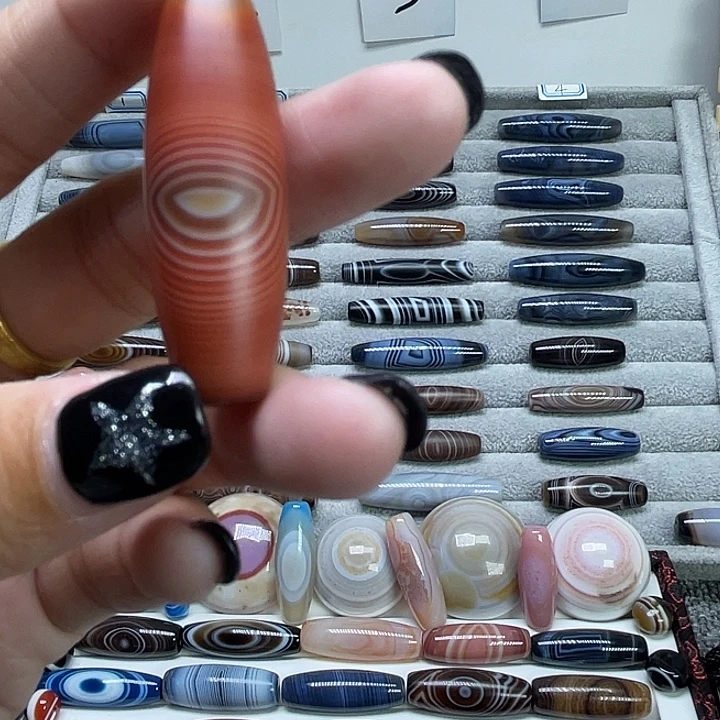 玛瑙/玉髓合金珠宝半成品