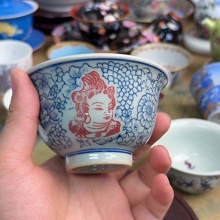 摆件景德镇陶瓷老厂瓷60