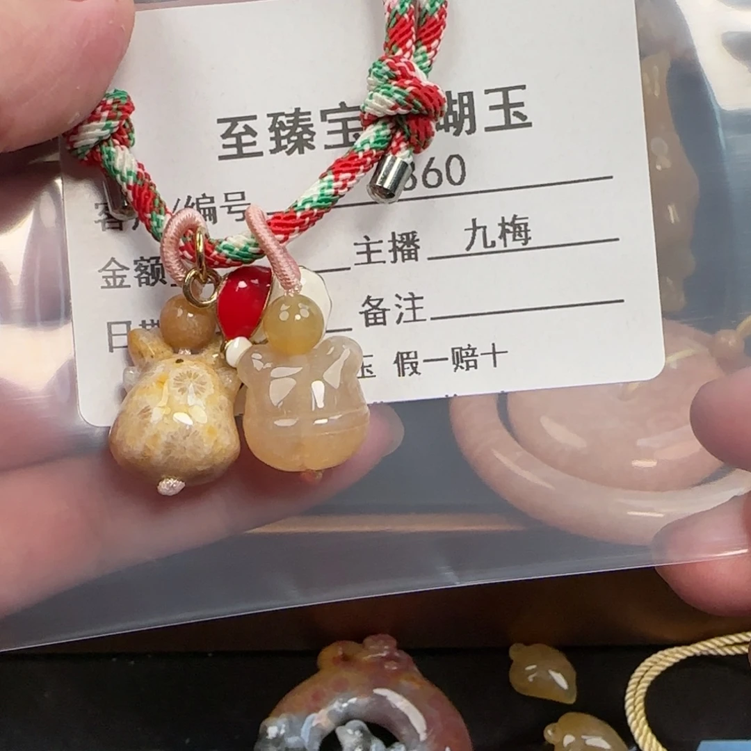 硅化珊瑚（珊瑚玉）未镶嵌颈饰