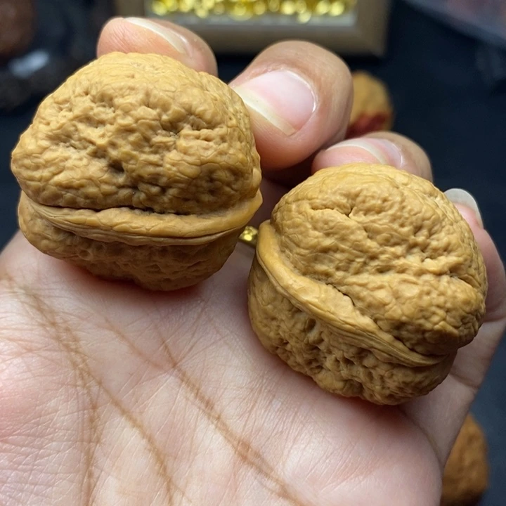 把件文玩核桃34尺肌肉蛙