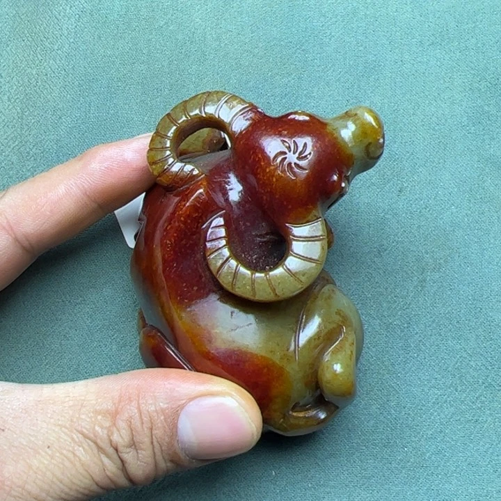 和田玉把件未镶嵌日**善