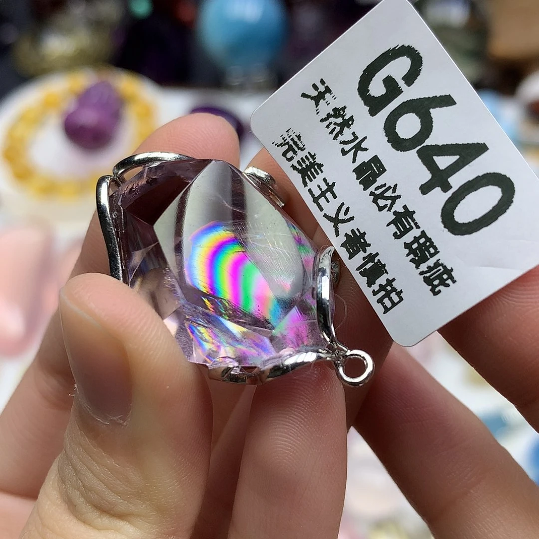 珠宝半成品水晶未镶嵌紫阿塞
