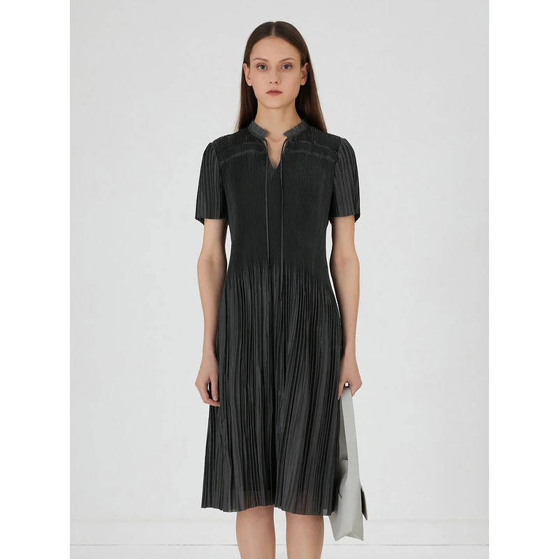 【尚雅】莱芙艾迪儿短袖连衣裙1E2L93161