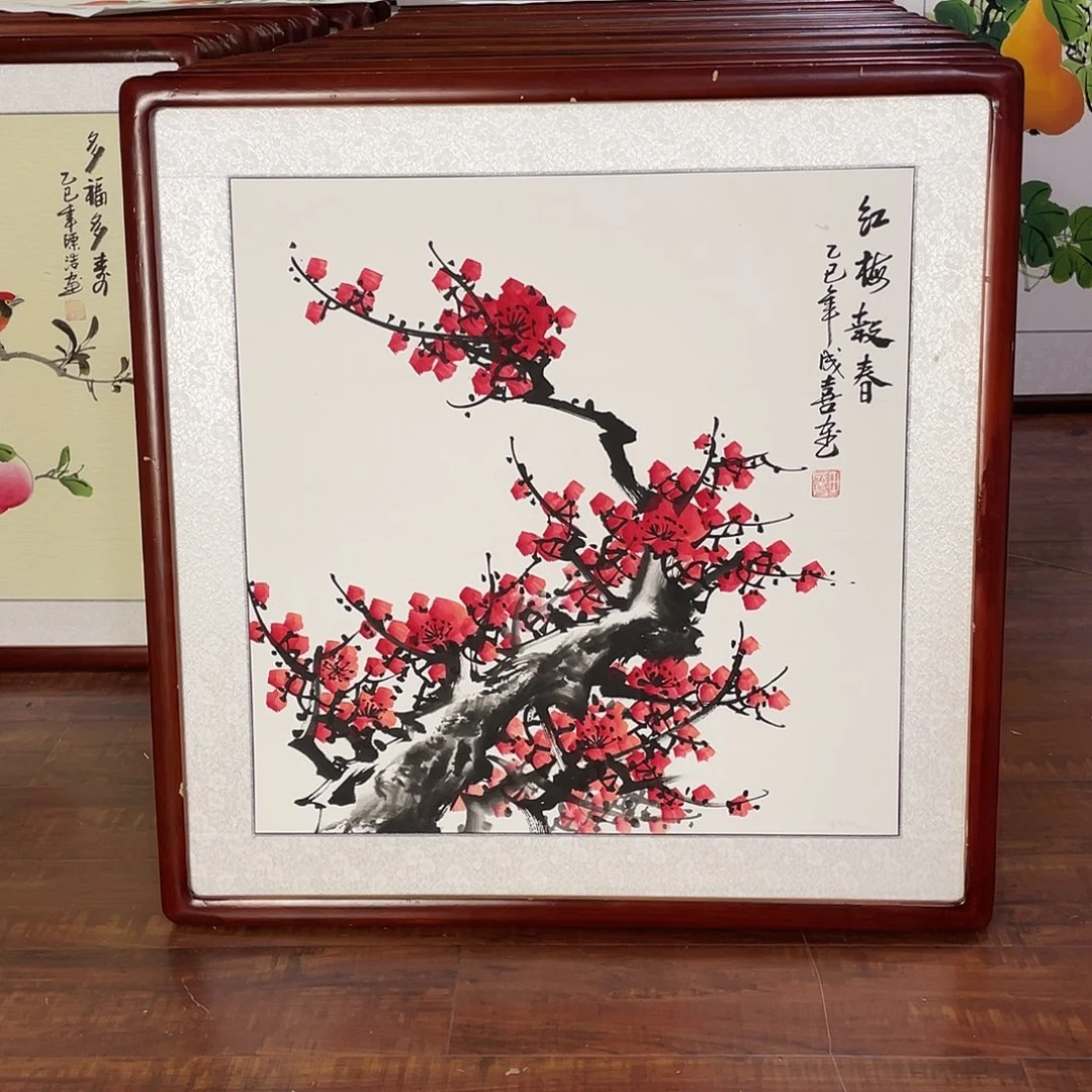 国画带框尺寸63*63厘米