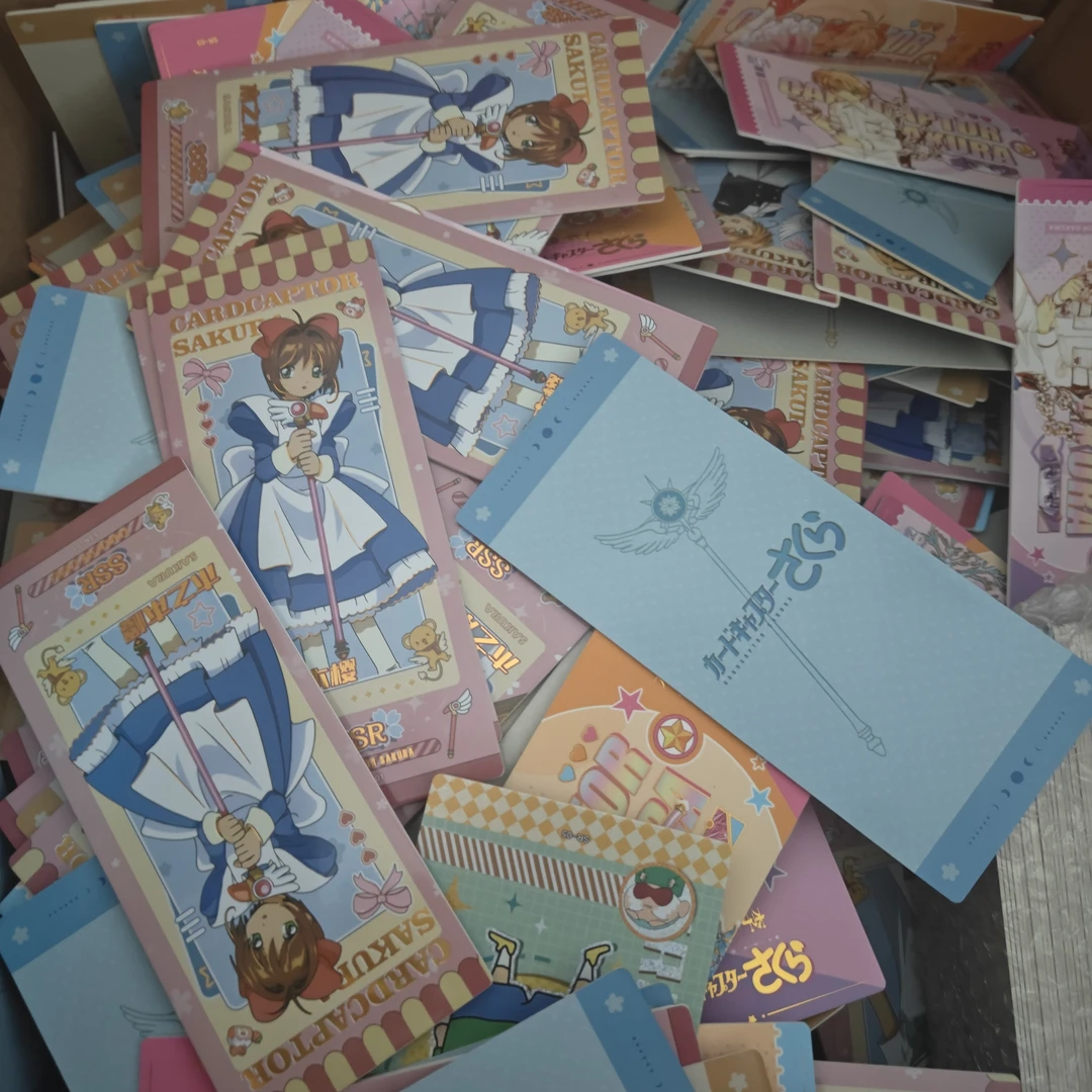 魔法少女小樱厚卡长卡高颜值ins风卡牌