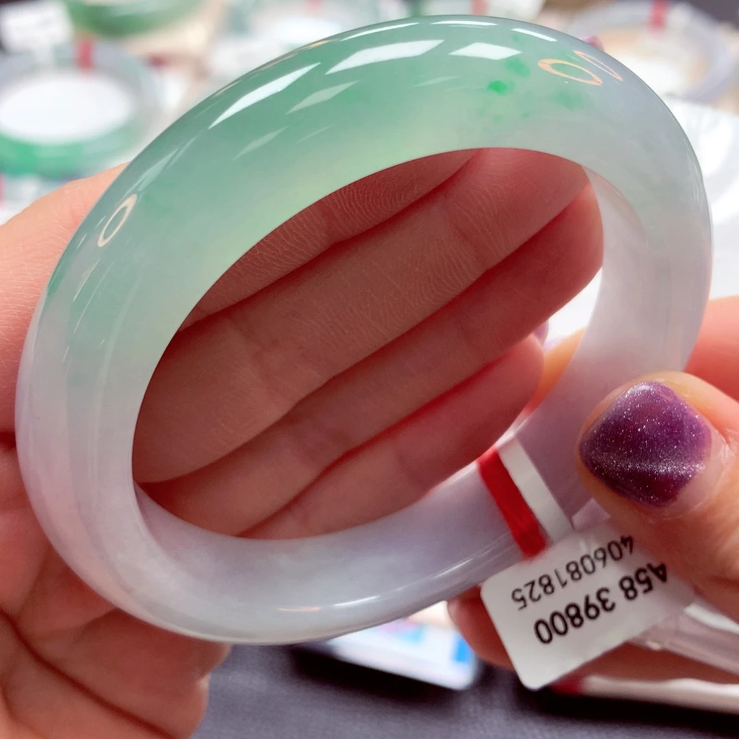 翡翠手镯未镶嵌34号85