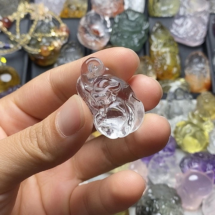 未镶嵌颈饰水晶水晶吊坠