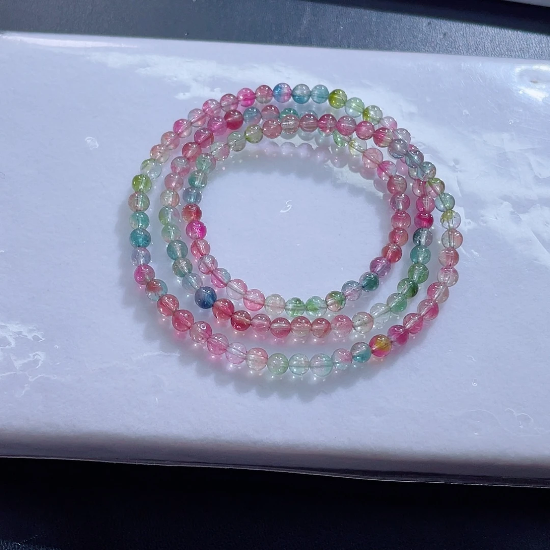 手链未镶嵌碧玺4.8mm左右