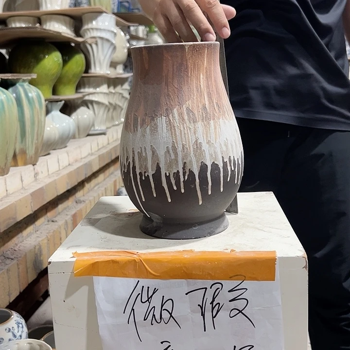 景德镇陶瓷花瓶微瑕介意勿拍