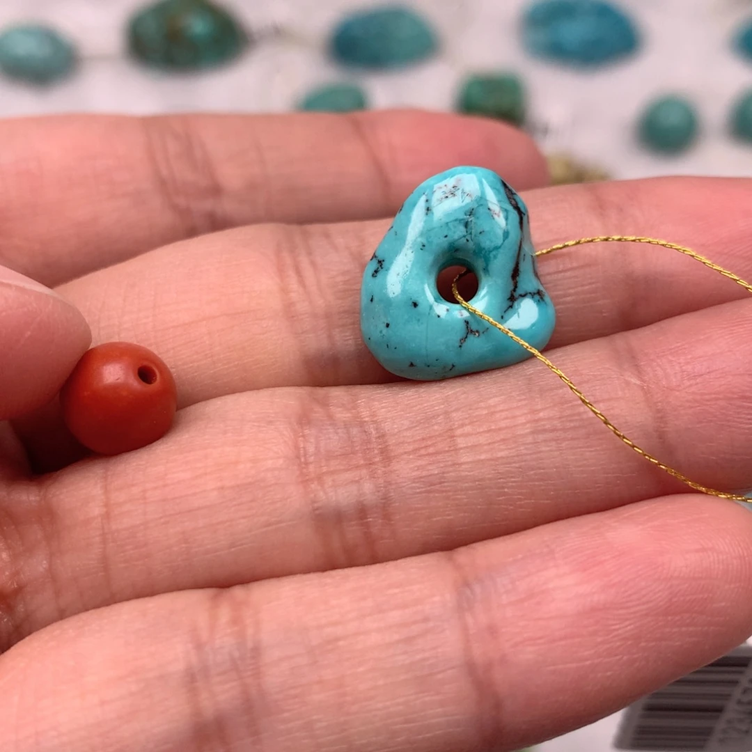 玛瑙/玉髓未镶嵌扣子一颗