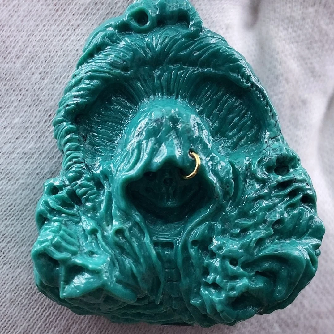 绿松石未镶嵌珠宝奇石