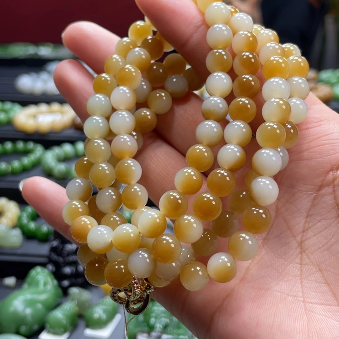 和田玉手链未镶嵌