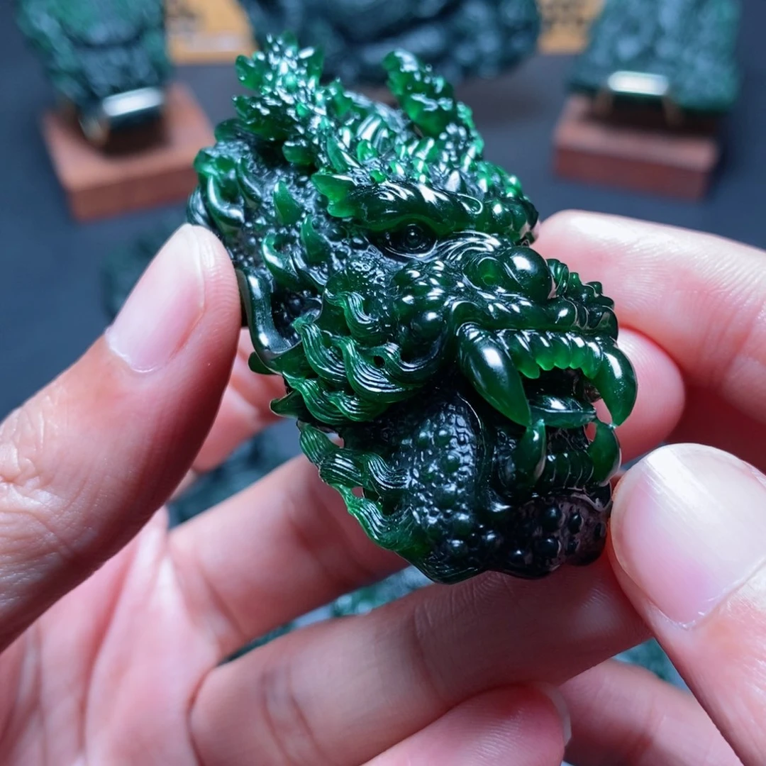 定制翡翠未镶嵌顾*天然A货翡翠S