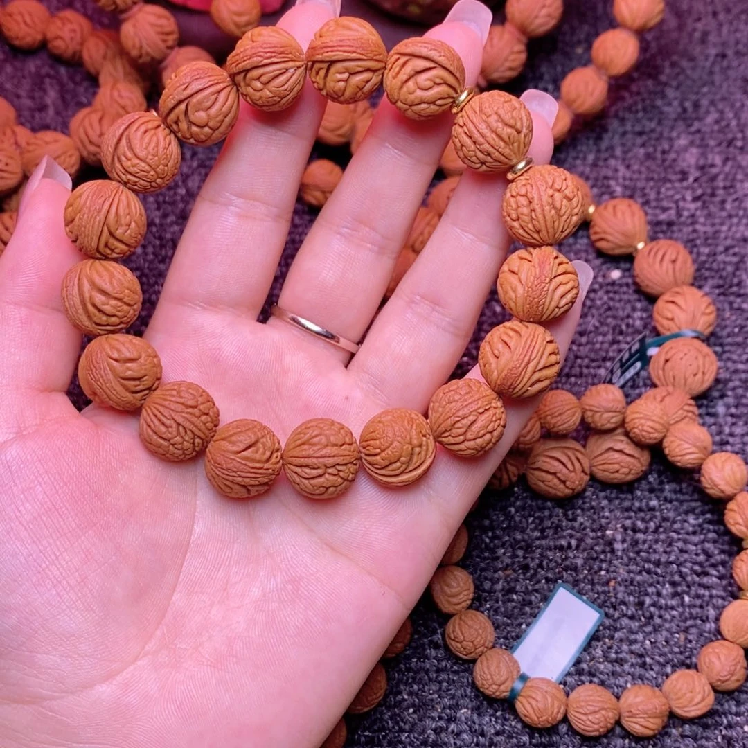 秦岭龙纹桃核单圈1.5